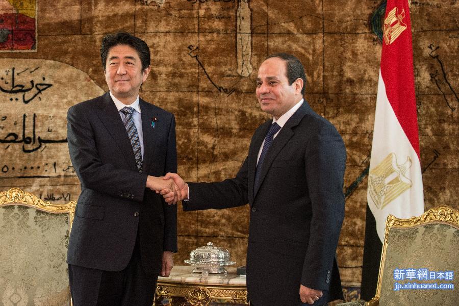 （国际）（1）塞西表示埃及将加强与日本经济合作