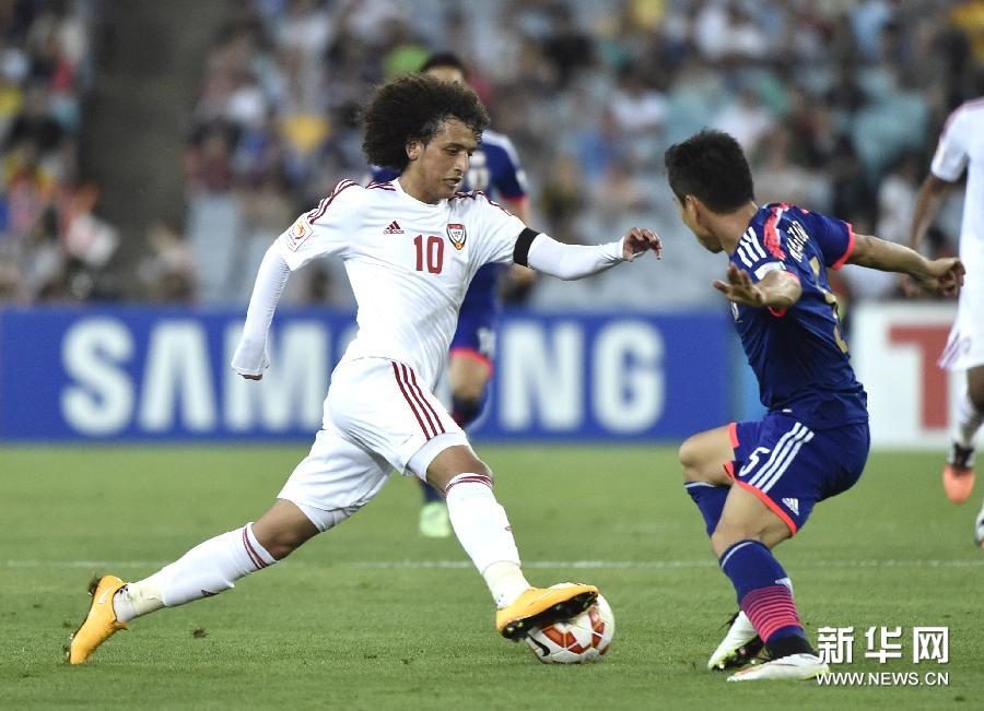 （亚洲杯）（3）足球——四分之一决赛：阿联酋淘汰日本