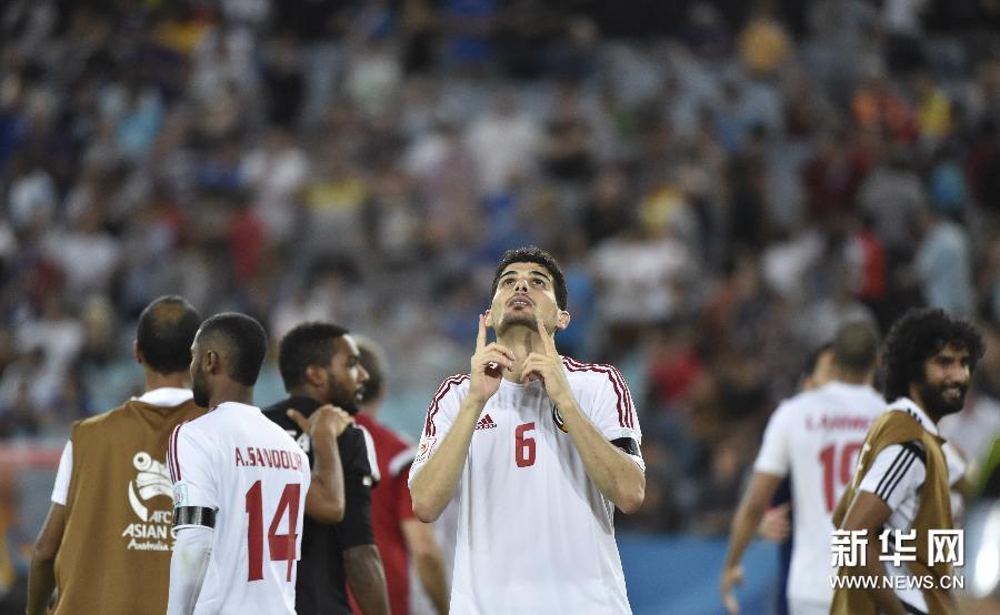 （亚洲杯）（8）足球——四分之一决赛：阿联酋淘汰日本