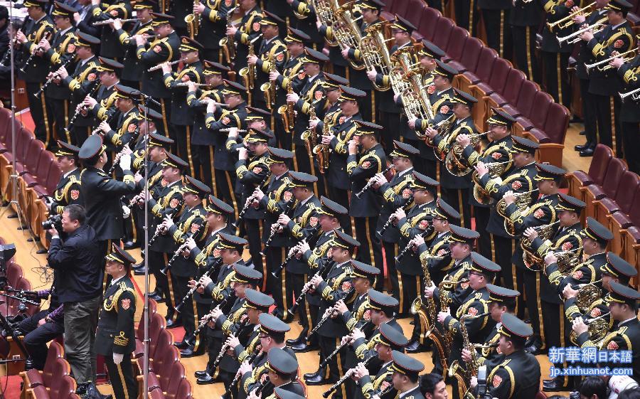 （两会&middot;人大开幕）（6）十二届全国人大三次会议在京开幕 