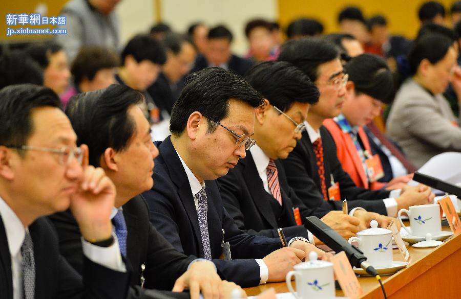 （两会）（2）江苏代表团举行全体会议
