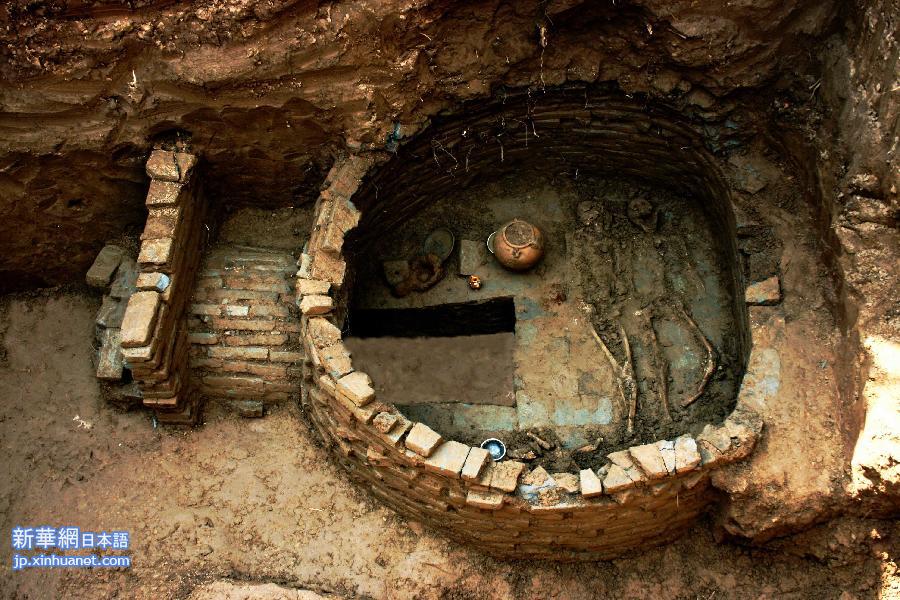 （晚报）（1）河北献县发现一座反映唐代人富足生活的古墓