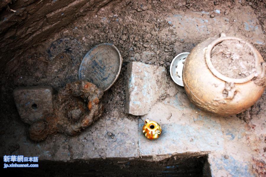 （晚报）（2）河北献县发现一座反映唐代人富足生活的古墓