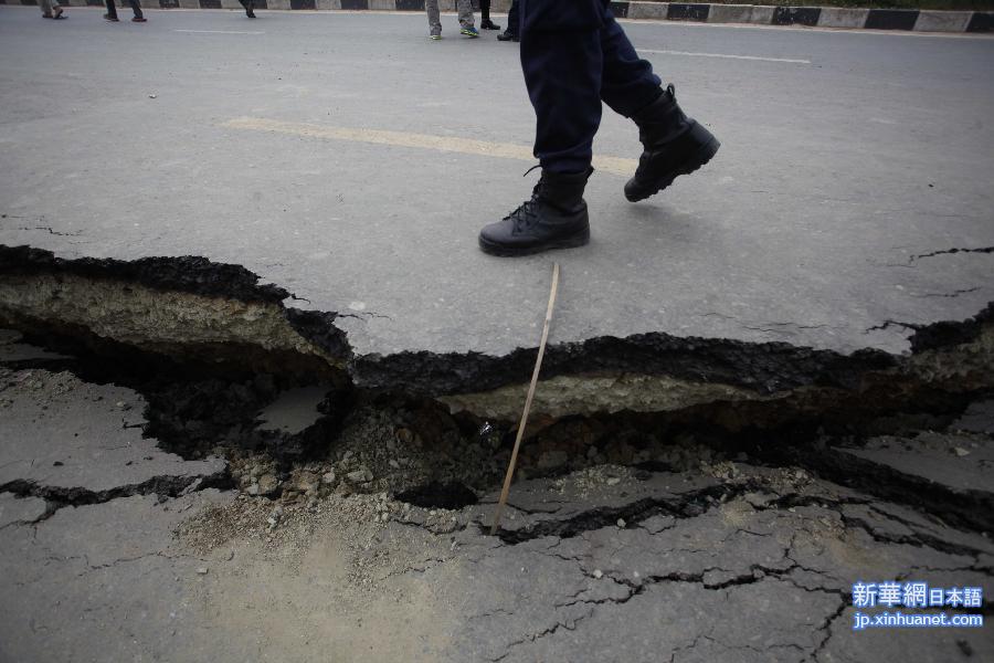 （国际·尼泊尔地震）（5）尼泊尔地震造成至少3218人死亡
