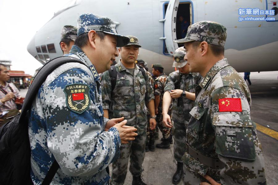（国际）（3）中国援助的一批救援物资抵达尼泊尔