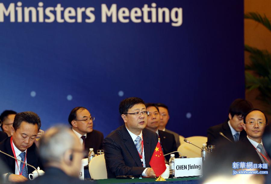 （XHDW）（1）十七次中日韩环境部长会议在上海举行