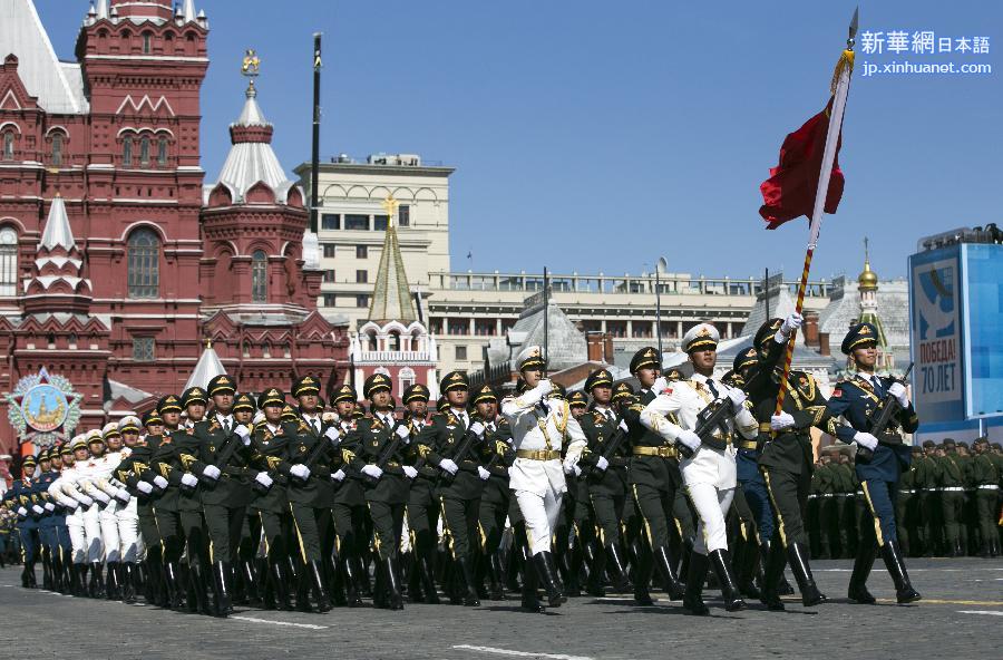 （国际）（20）莫斯科举行卫国战争胜利70周年阅兵总彩排