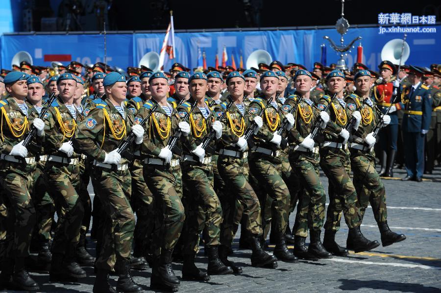 （国际）（10）莫斯科举行卫国战争胜利70周年阅兵总彩排