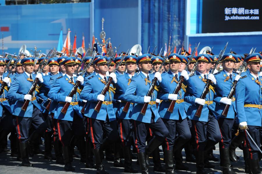 （国际）（15）莫斯科举行卫国战争胜利70周年阅兵总彩排
