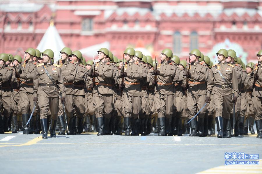 （莫斯科庆典）（2）俄罗斯举行纪念卫国战争胜利70周年庆典