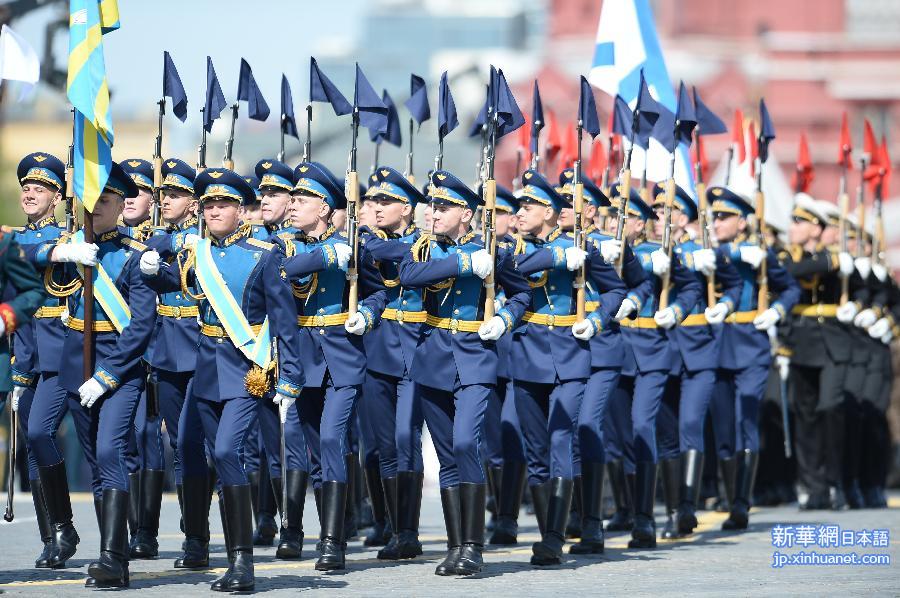 （莫斯科庆典）（4）俄罗斯举行纪念卫国战争胜利70周年庆典