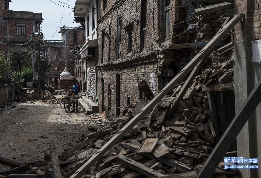 （国际）（4）尼泊尔最新强震已致死117人