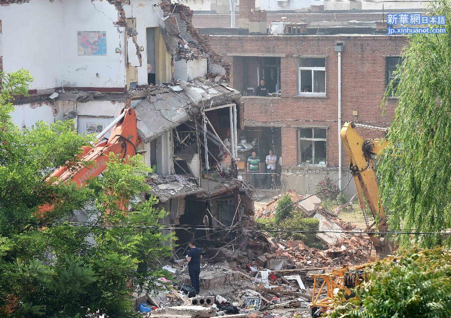 （突发事件）（1）辽宁葫芦岛一居民住宅楼发生疑似液化气爆炸