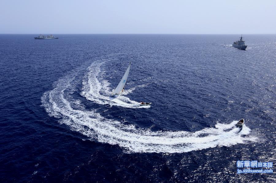 （国际）（1）中国海军护航编队在护航过程中举行反海盗演练