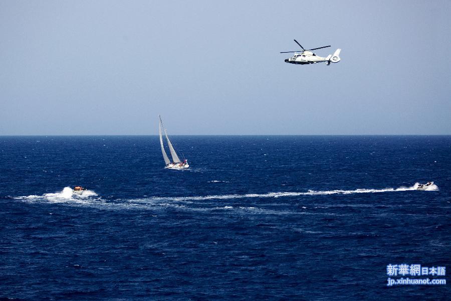 （国际）（2）中国海军护航编队在护航过程中举行反海盗演练