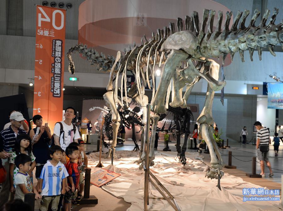 （国际）（1）“2015恐龙展——逼近巨大之谜”在日本开幕