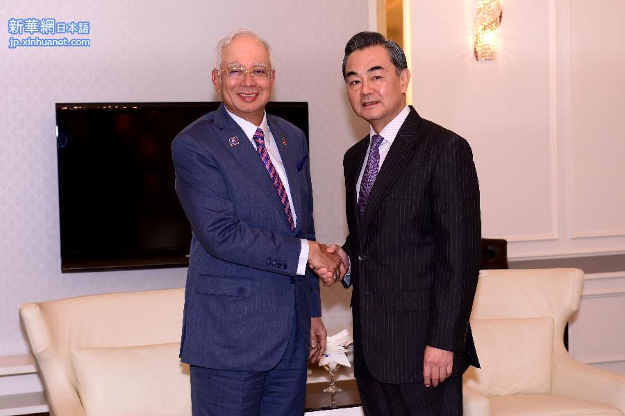 （XHDW）马来西亚总理纳吉布会见王毅