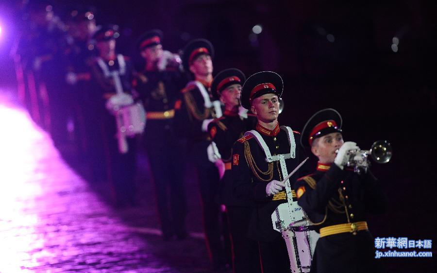 （国际）（6）“斯帕斯卡亚塔楼”国际军乐节在莫斯科开幕