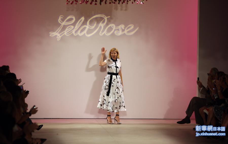 （国际）（5）Lela Rose品牌时装亮相纽约时装周