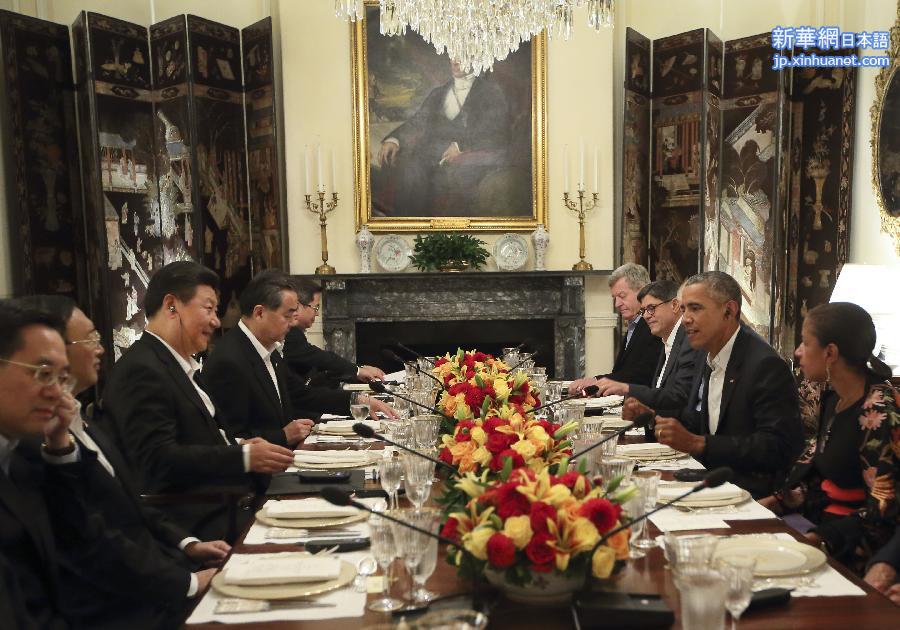 （XHDW）（5）习近平同美国总统奥巴马会晤