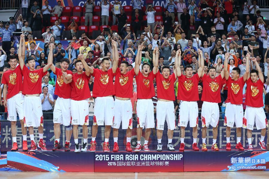 （体育）（24）篮球——男篮亚锦赛：中国队夺得冠军