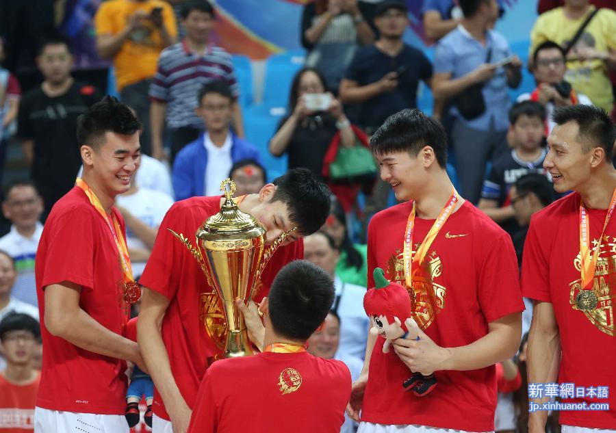 （体育）（25）篮球——男篮亚锦赛：中国队夺得冠军
