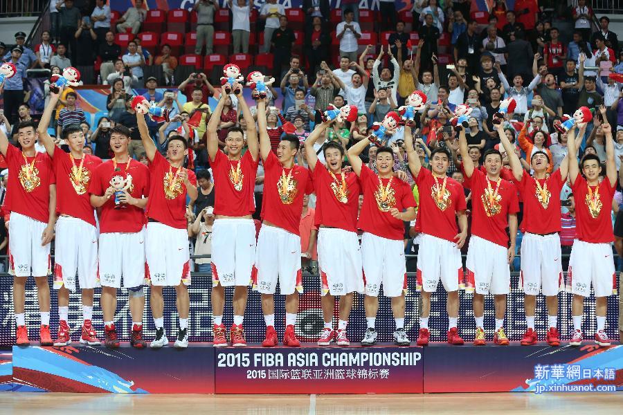 （体育）（28）篮球——男篮亚锦赛：中国队夺得冠军