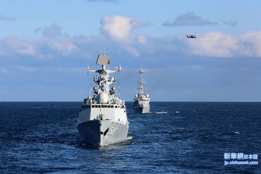 （国际·图文互动）（3）直击中法海军在英吉利海峡联合演练