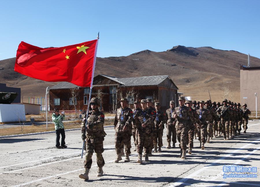 （国际）（1）中蒙特种部队首次反恐联训在蒙古国结束