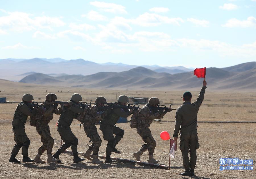 （国际）（2）中蒙特种部队首次反恐联训在蒙古国结束