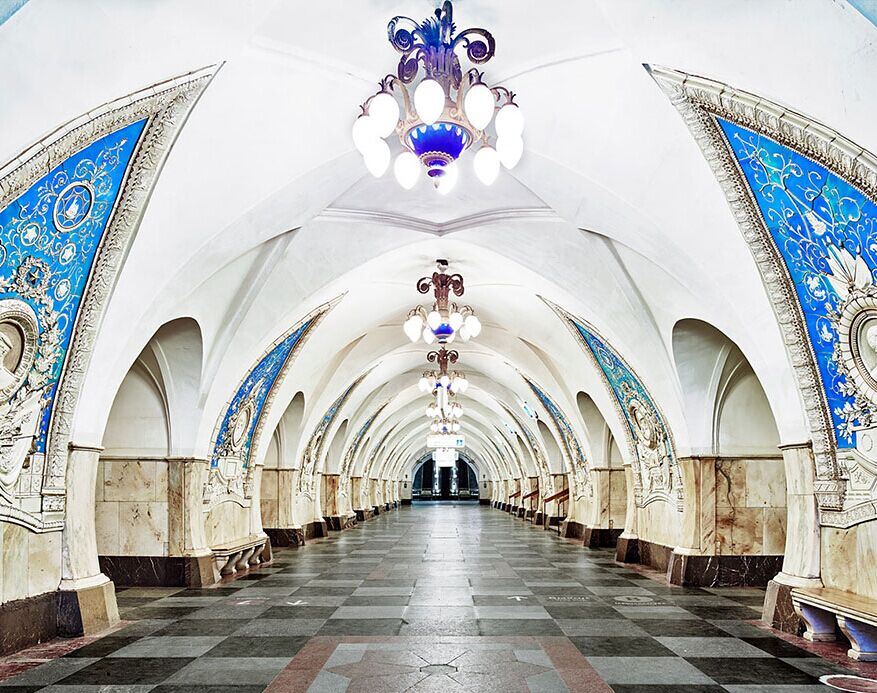 モスクワ地下鉄　地下の芸術の殿堂