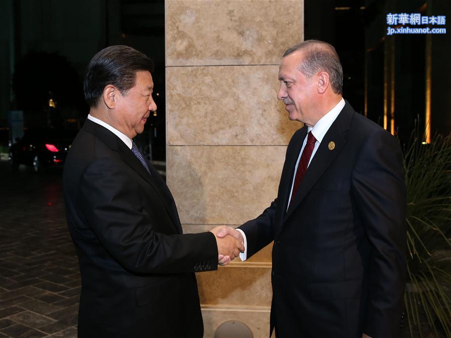（XHDW）（1）习近平会见土耳其总统埃尔多安