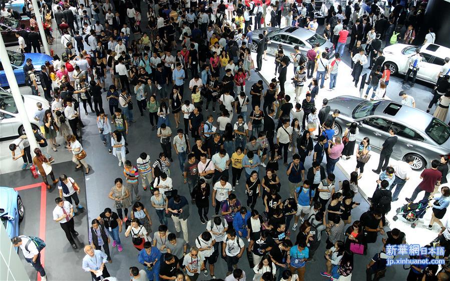 （经济）（2）第十三届中国（广州）国际汽车展览会拉开帷幕