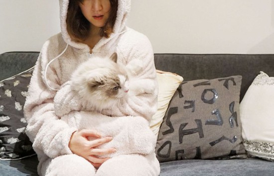 猫奴福利：日本公司设计人猫连体睡衣【8】