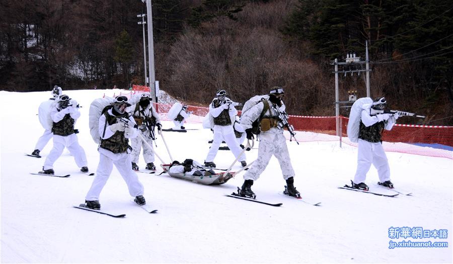 （国际）（2）韩美举行极寒雪地联合训练