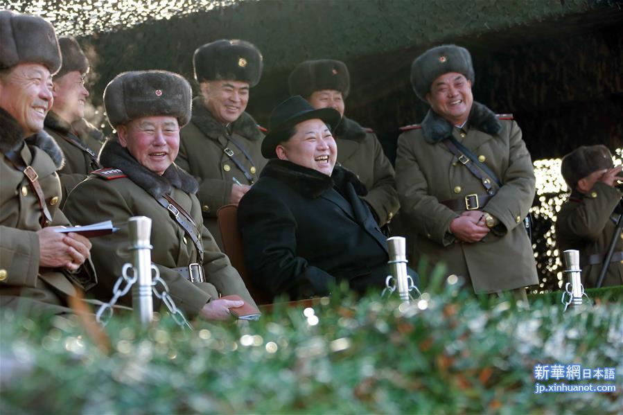 （国际）（1）金正恩指导朝鲜人民军实战训练