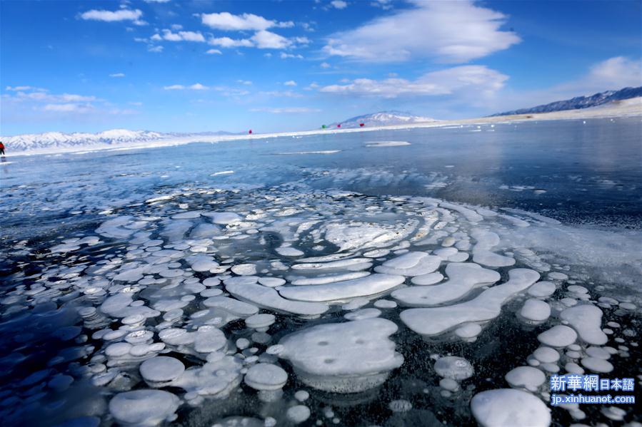 #（美丽中国）（1）新疆赛里木湖：冰花奇观令人叹为观止