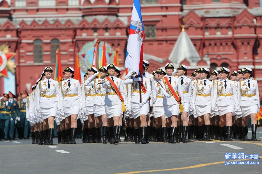 （国际）（2）俄罗斯举行卫国战争胜利71周年阅兵式
