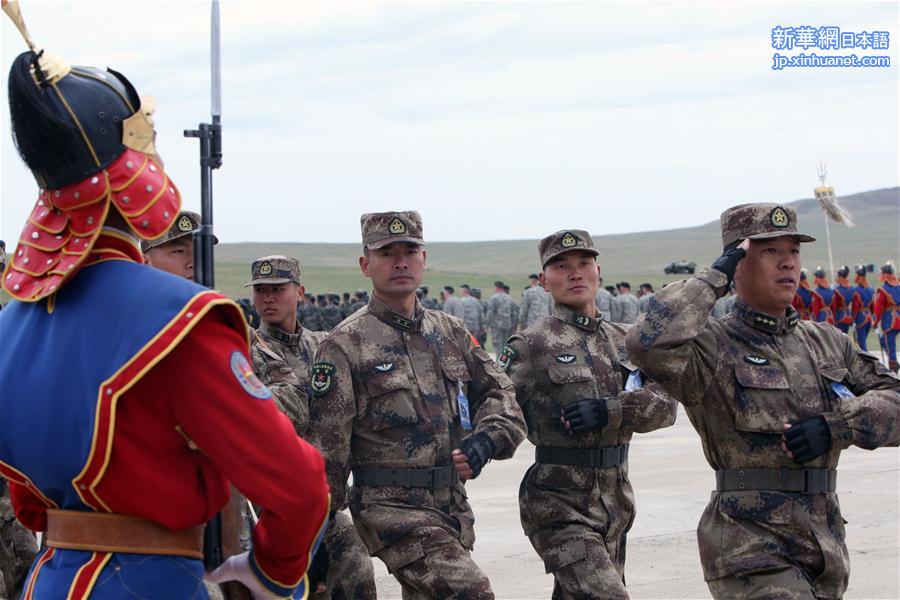 （国际）（3）中方参加在蒙古国举行的多国军事演习
