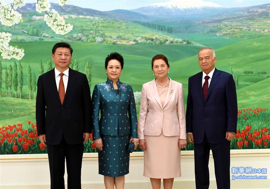 （XHDW）（3）习近平同乌兹别克斯坦总统卡里莫夫举行会谈
