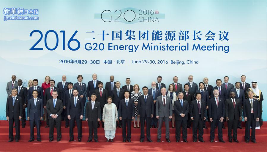 （XHDW）（2）张高丽出席2016年二十国集团能源部长会议开幕式