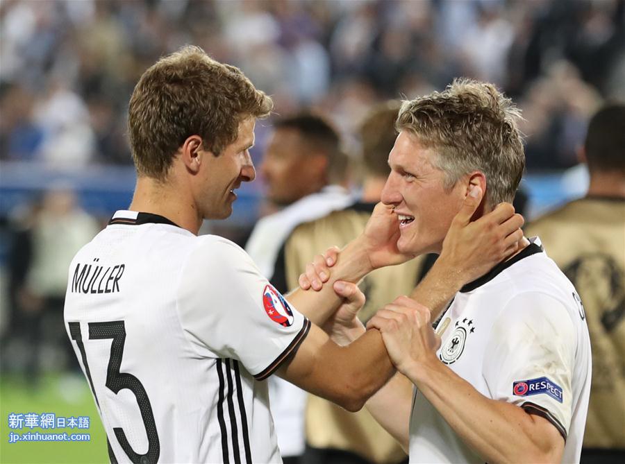 （欧锦赛）（12）足球——四分之一决赛：德国战胜意大利