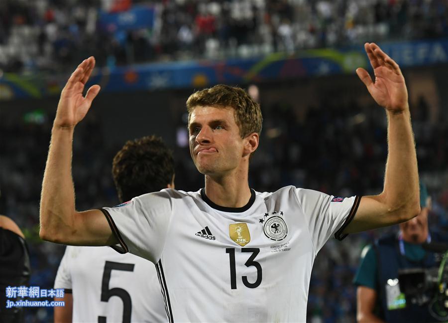 （欧锦赛）（17）足球——四分之一决赛：德国战胜意大利