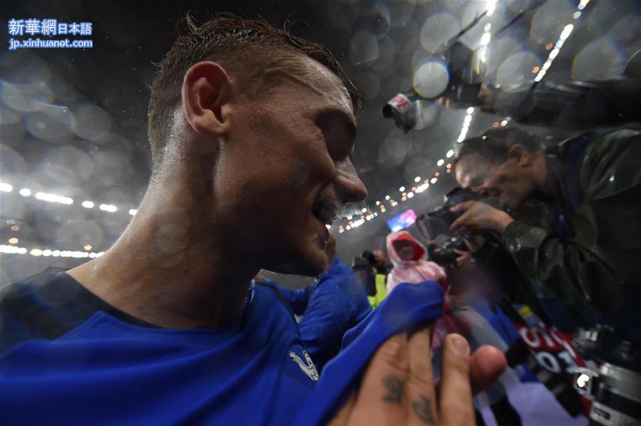 （欧锦赛）（8）足球——四分之一决赛：法国胜冰岛