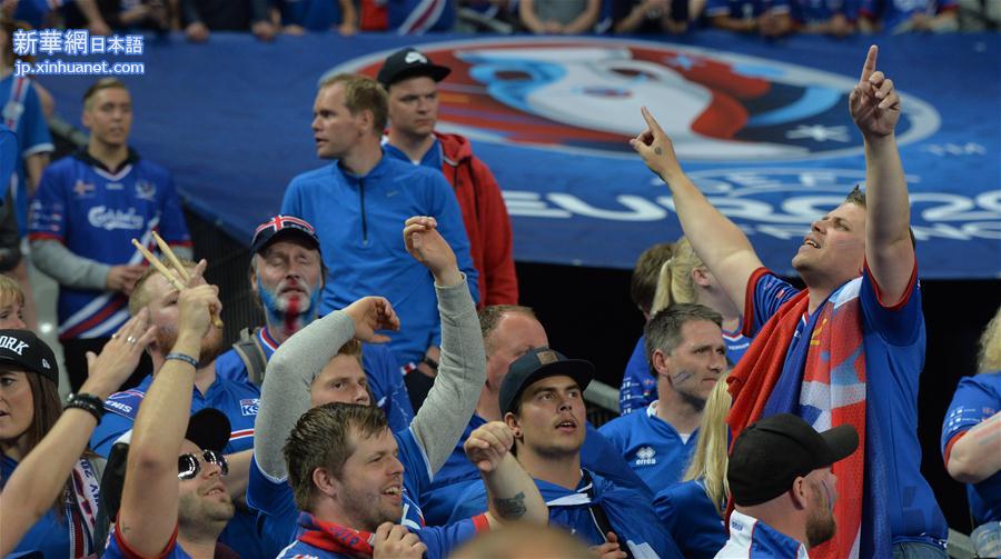 （欧锦赛）（14）足球——四分之一决赛：法国胜冰岛