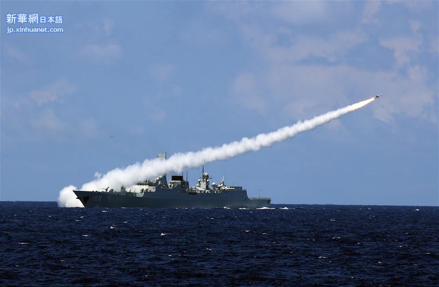 （军事）（5）海军在南海举行实兵对抗演习
