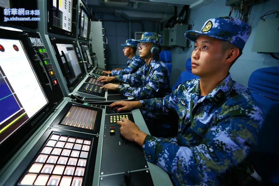 （军事）（7）海军在南海举行实兵对抗演习