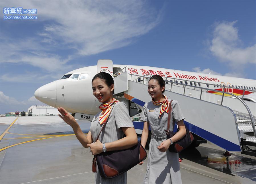 （XHDW）（2）中国南沙美济礁渚碧礁新建机场试飞成功