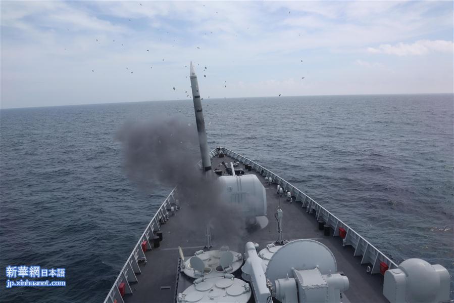 （图文互动）（5）海军在东海举行实兵实弹对抗演习 
