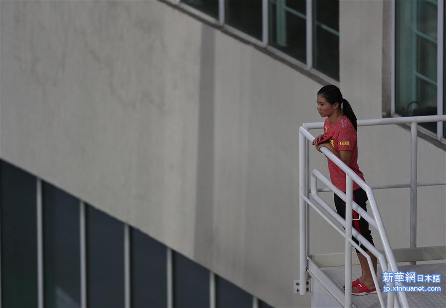 （里约奥运会）（7）跳水——中国跳水队在里约进行适应性训练